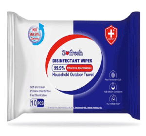 DISINFECTANT WIPES 10PCS